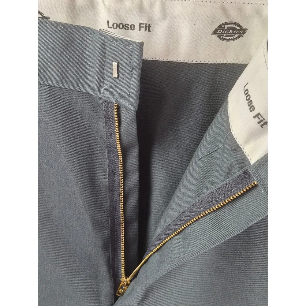 Dickies Twill Work Shorts Mens 42 Charcoal Grey NEW Loose Fit 13in Inseam